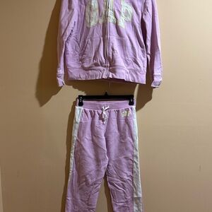 Vintage GAP Kids Matching Set in Pink and White